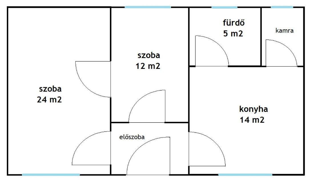 Csanyi Vendeghaz Apartment Kiskunmajsa Exterior foto